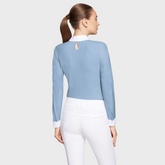 Samshield Louisella One-Colour Short Collar L/S Competition Shirt